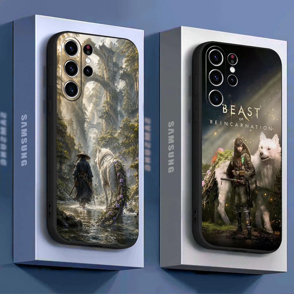 Phone Cases Galaxy S26 - เคสโทรศัพท์ลายการ์ตูนสัตว์สุดเท่แห่งการกลับมาเกิดใหม่ สำหรับ Samsung Galaxy S26 S25