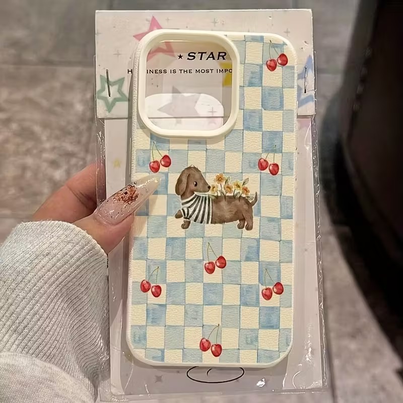 Phone Cases Xr Cute - เคส iPhone 16 ลายหมีดัชชุนด์ เคสนิ่มสำหรับ iPhone
