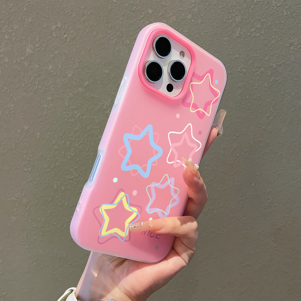 Phone Cases Kawaii - เคสโทรศัพท์ลายดาวน่ารักสำหรับ Samsung Galaxy S26 S25 Ultra