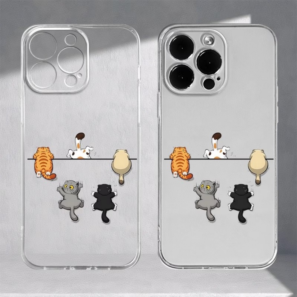 Phone Cases Bulk - เคสโทรศัพท์ลายแมวน่ารัก 5 แบบ สำหรับ iPhone 11
