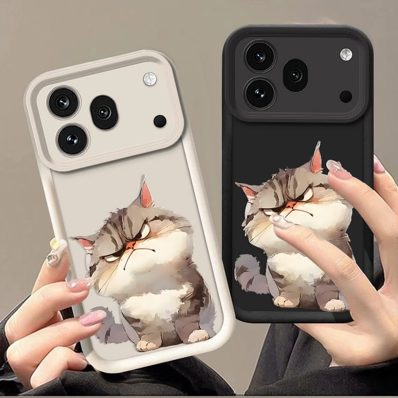 Phone Cases Honor - เคสซิลิโคนแบบยืดหยุ่นสำหรับออเนอร์ 600 โปร 600 ไลท์ฝาครอบป้องกันกันกระแทกลายพิมพ์แมวฟันดา