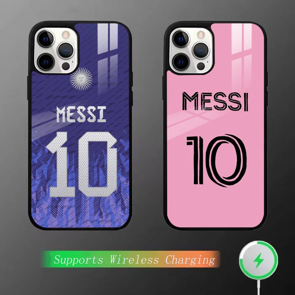 Phone Cases Jersey - เคสโทรศัพท์ L-Lionel M-Messi -10 J-Jerseys สำหรับ