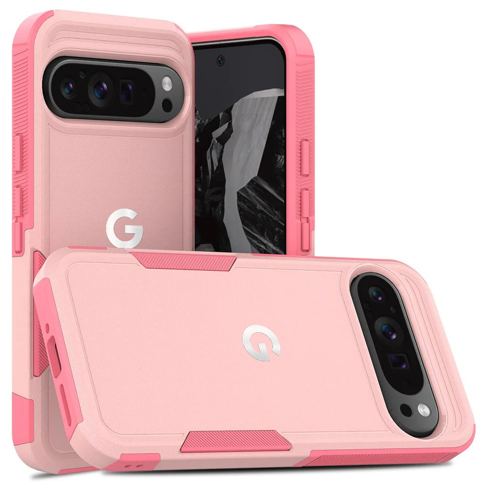 Rugged Armor Case - เคสโทรศัพท์กันกระแทก 2IN1 แบบทหาร สำหรับ Google Pixel