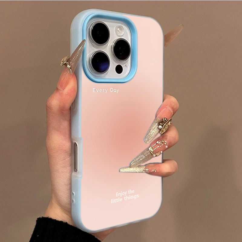 เคสโทรศัพท์ลายไล่เฉดสีชมพูสำหร - Phone Cases Bulk บทวิจารณ์และราคา