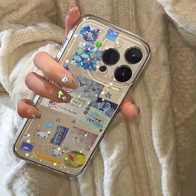 เคสโทรศัพท์ลายคอลลาจคาวาอี้สำห - Phone Cases Kawaii บทวิจารณ์และราคา