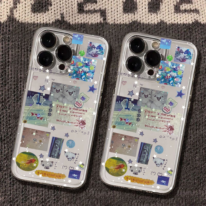 เคสโทรศัพท์ลายคอลลาจคาวาอี้สำห - Phone Cases Kawaii บทวิจารณ์และราคา