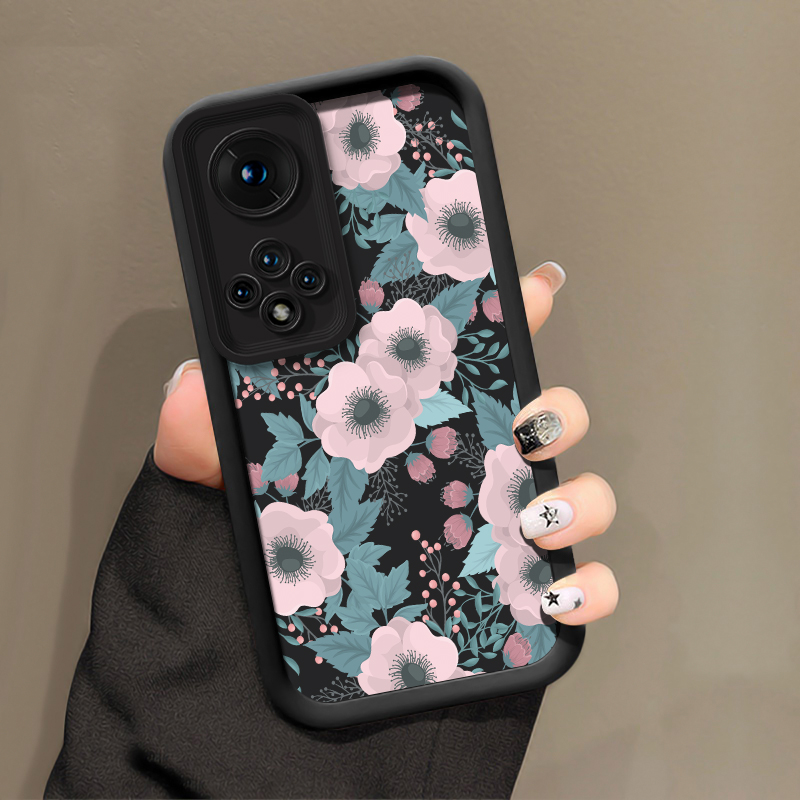 เคสโทรศัพท์ซิลิโคนลายดอกไม้สำห - Phone Cases Honor บทวิจารณ์และราคา