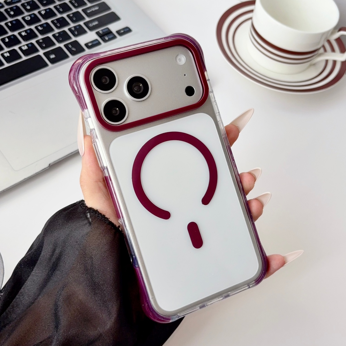 เคสกันกระแทกใสแบบแม่เหล็กพร้อม - Rugged Armor Case บทวิจารณ์และราคา