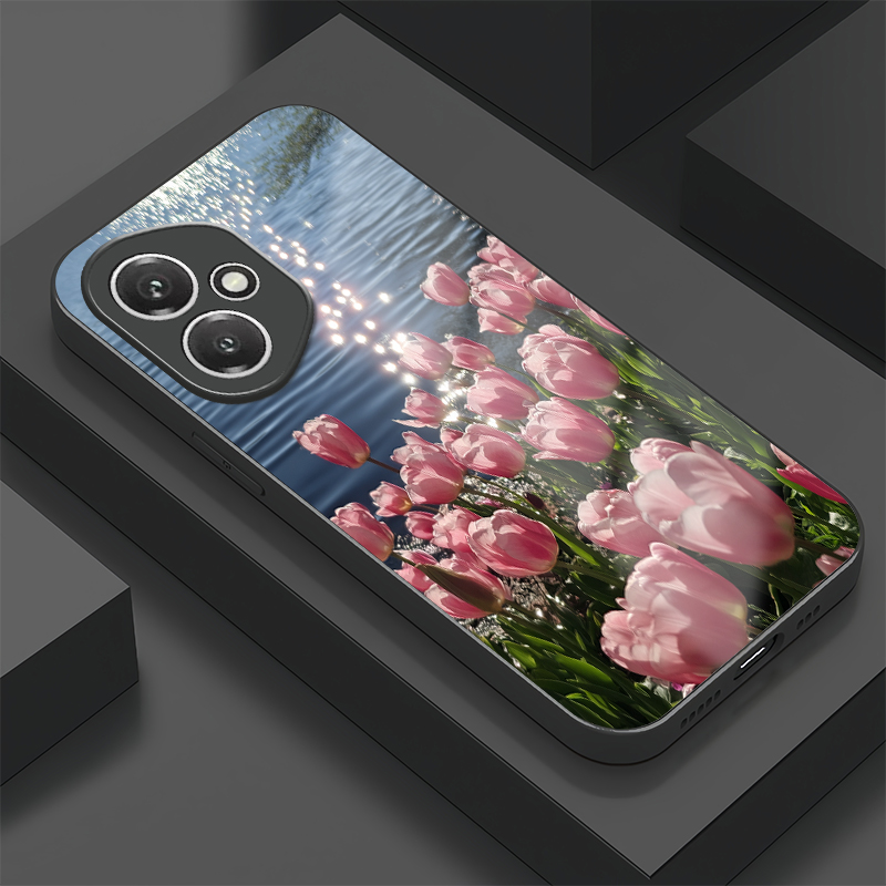 เคสโทรศัพท์ลายดอกทิวลิปสำหรับ  - Phone Cases Honor บทวิจารณ์และราคา