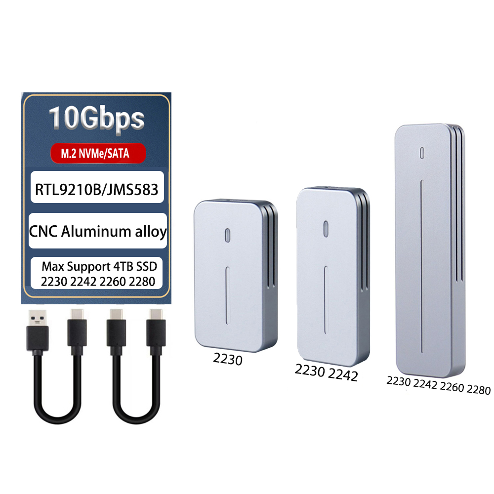 M.2 NVMe NGFF SSD Enclosure, C - Phone Cases Uk บทวิจารณ์และราคา