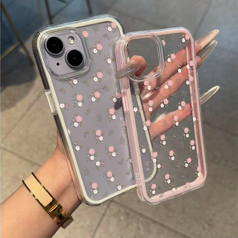 เคสโทรศัพท์ใส TPU นิ่มลายใบไม้ - Phone Cases Bulk บทวิจารณ์และราคา