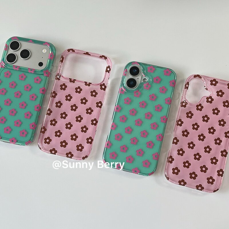 เคสโทรศัพท์ลายดอกไม้สีสันสดใสส - Phone Cases Y2K บทวิจารณ์และราคา