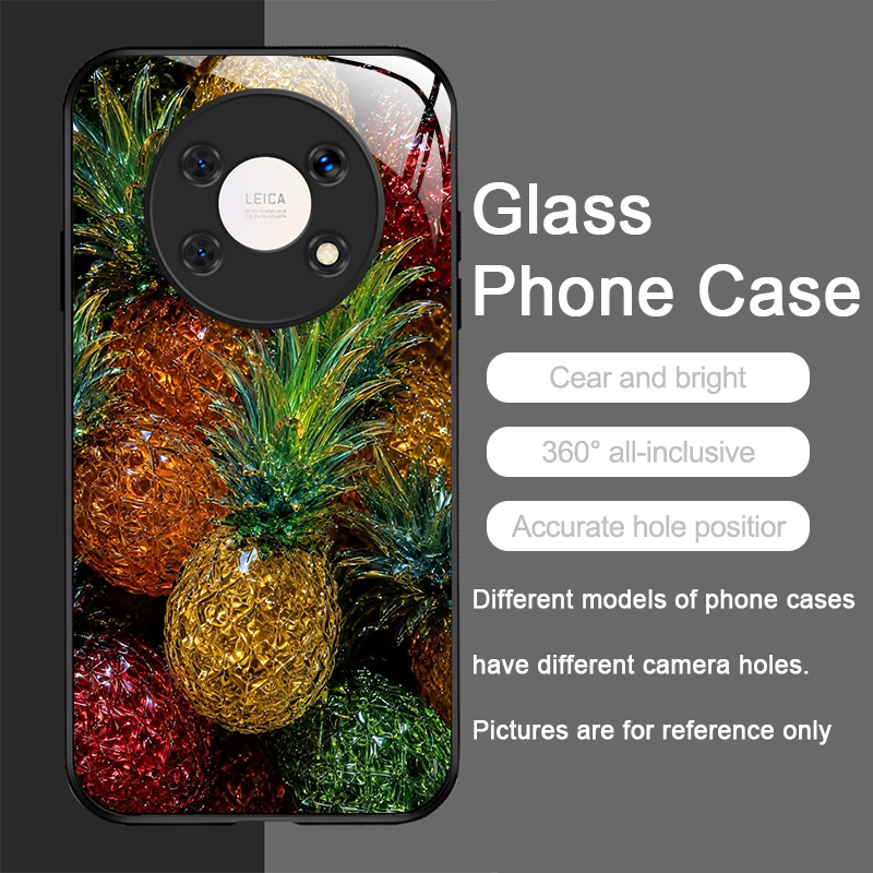 เคสโทรศัพท์กระจกนิรภัยพิมพ์ลาย - Phone Cases Honor บทวิจารณ์และราคา