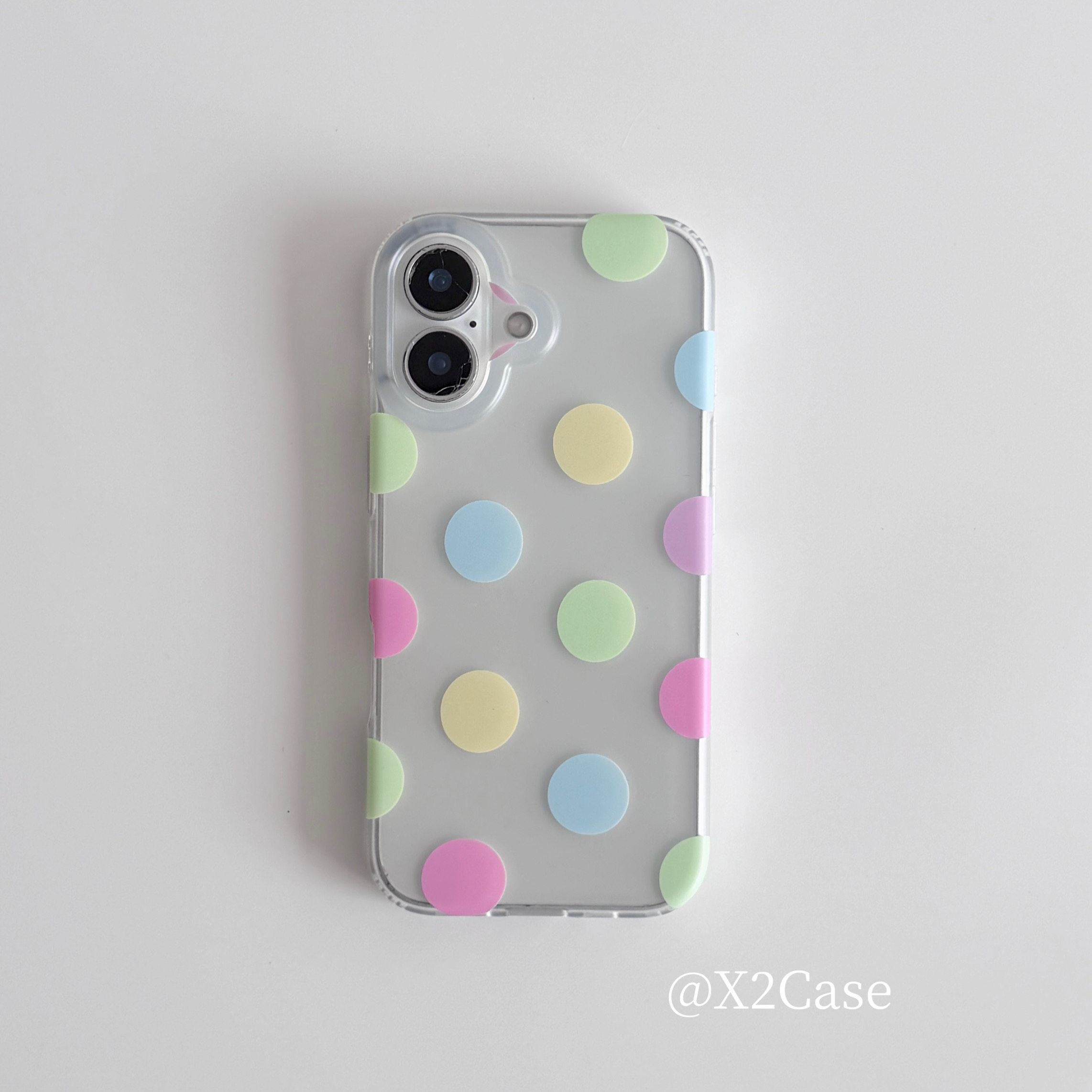 เคสโทรศัพท์ลายจุดสีสันสดใสแบบด - Phone Cases Y2K บทวิจารณ์และราคา