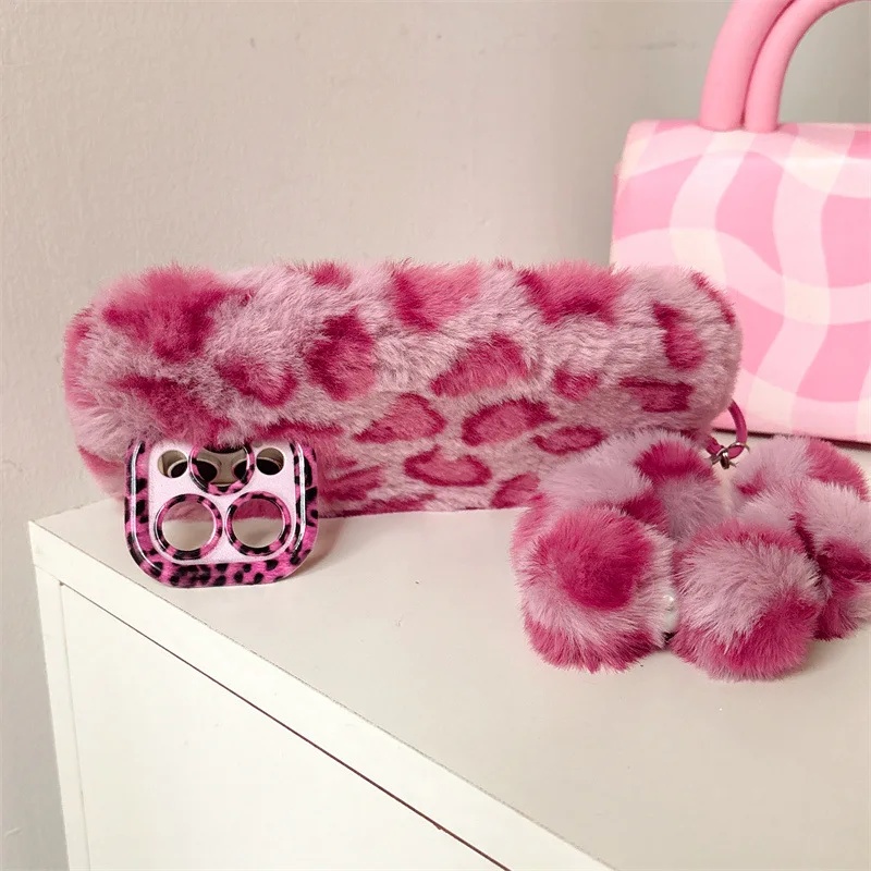 เคสโทรศัพท์ลายเสือดาวขนฟูนุ่ม  - Phone Cases 13 บทวิจารณ์และราคา