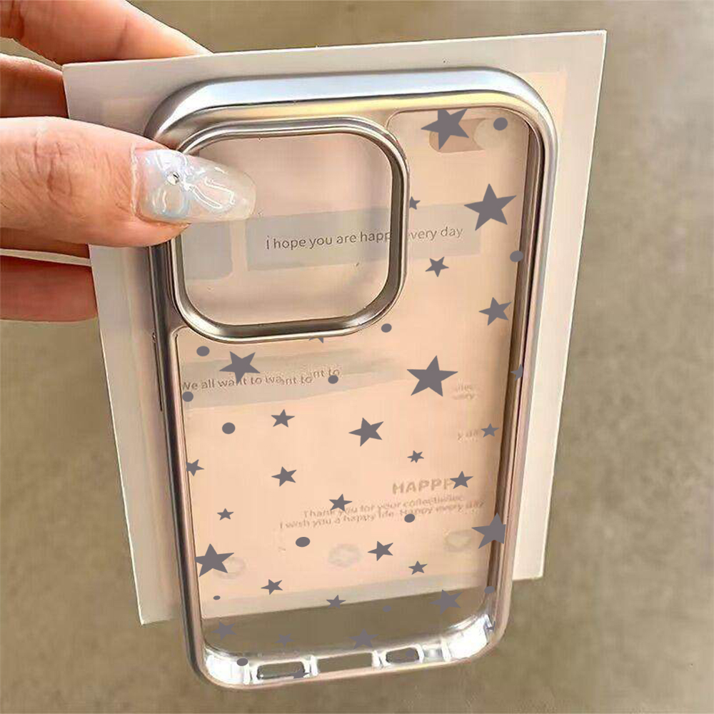เคสใสแฟชั่น Y2K Stars สำหรับ i - Phone Cases Y2K บทวิจารณ์และราคา