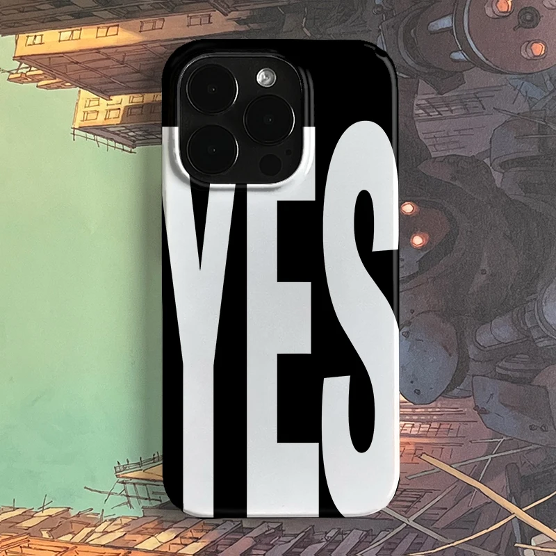 เคสโทรศัพท์ลายตัวอักษรสีดำขาวแ - Phone Cases Y2K บทวิจารณ์และราคา