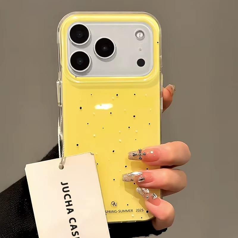เคสโทรศัพท์ลายจุดสีขาวสไตล์เกา - Phone Cases Y2K บทวิจารณ์และราคา