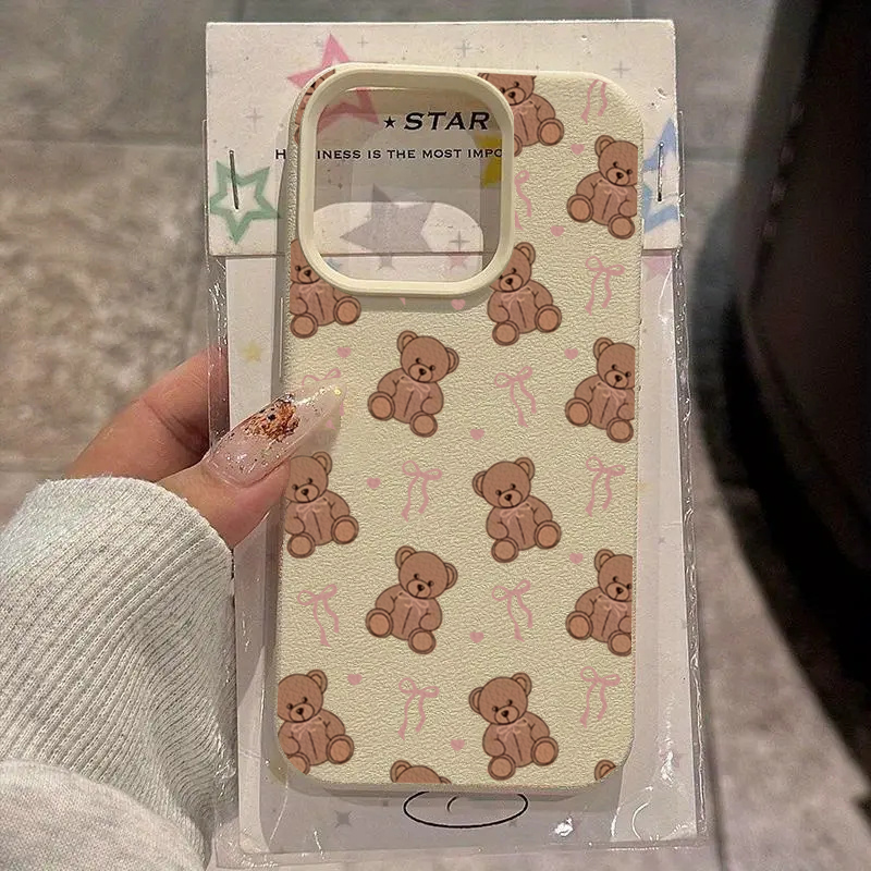 เคสโทรศัพท์ลายหมีผูกโบว์น่ารัก - Phone Cases Xr Cute บทวิจารณ์และราคา