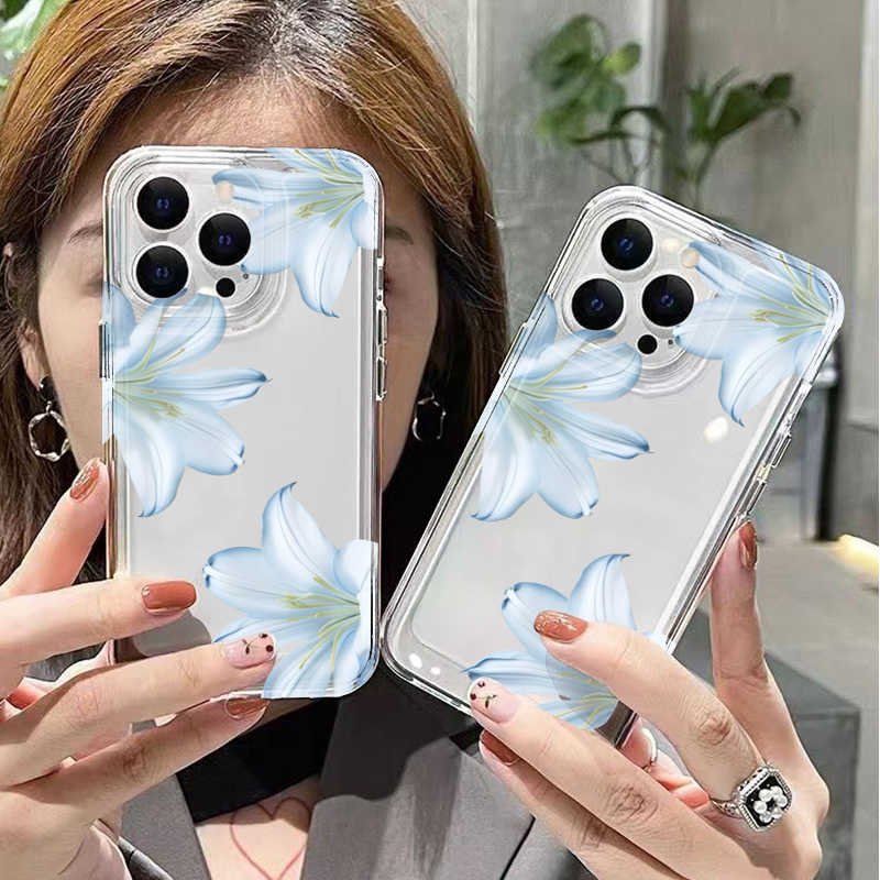 เคสโทรศัพท์ลายดอกลิลลี่สีขาวสุ - Phone Cases Bulk บทวิจารณ์และราคา