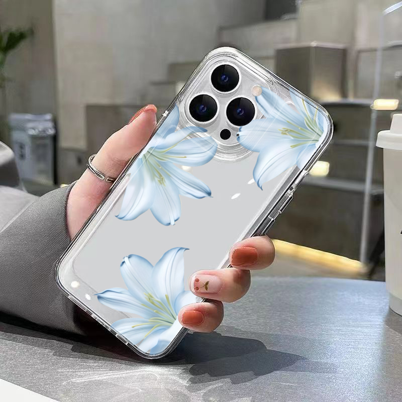 เคสโทรศัพท์ลายดอกลิลลี่สีขาวสุ - Phone Cases Bulk บทวิจารณ์และราคา