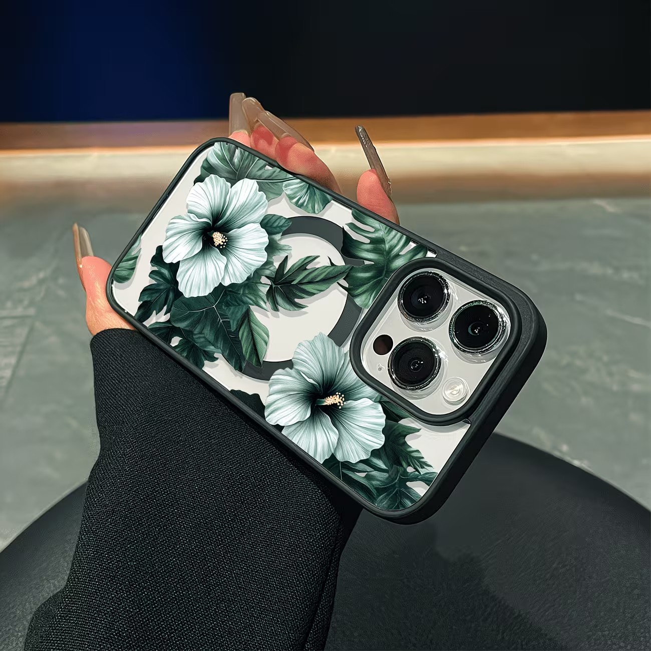 เคสโทรศัพท์ลายดอกไม้สีเขียวสำห - Phone Cases Bulk บทวิจารณ์และราคา
