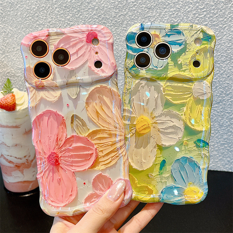 เคสโทรศัพท์ลายภาพวาดสีน้ำมันดอ - Phone Cases Bulk บทวิจารณ์และราคา
