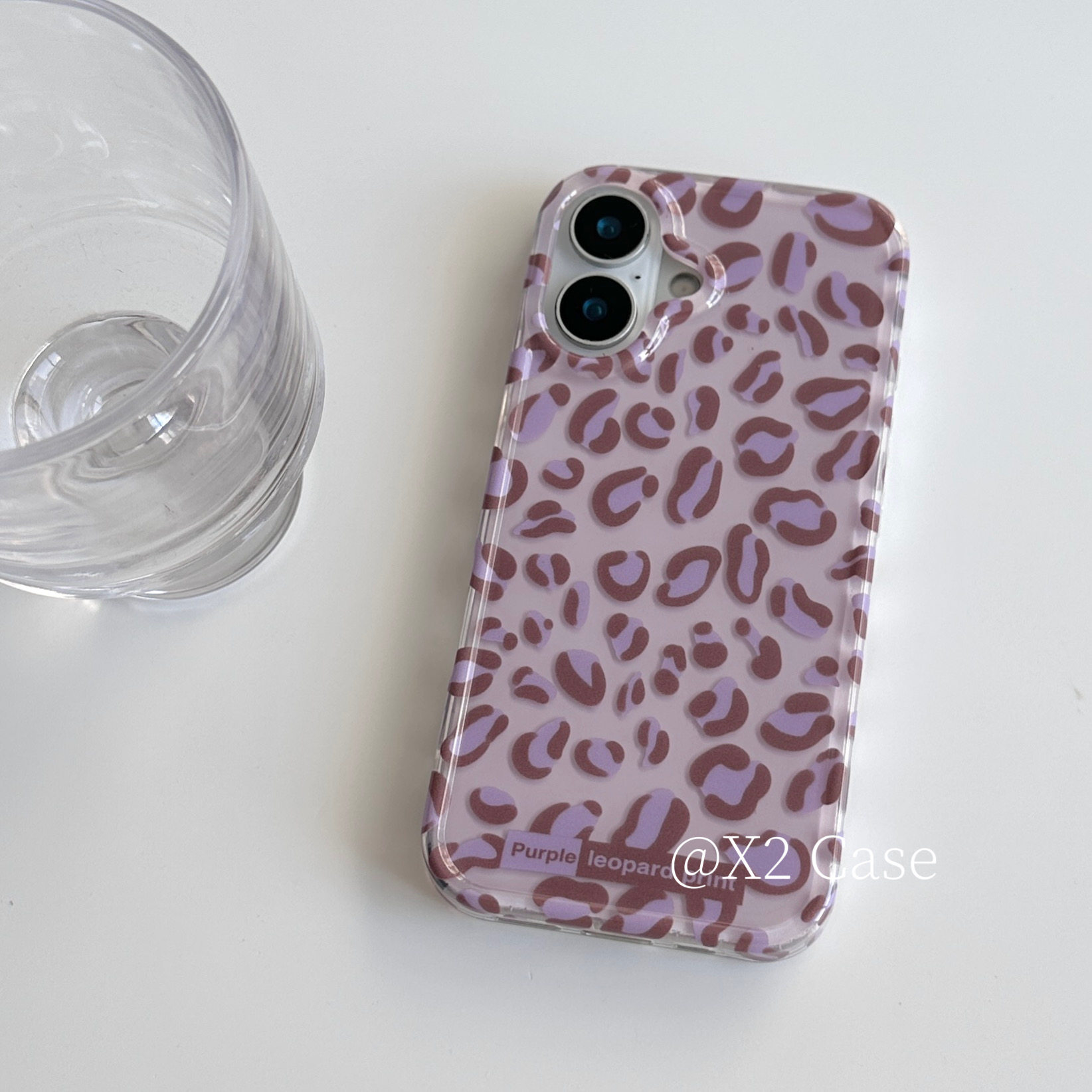 เคสโทรศัพท์ลายเสือดาวสีม่วงอ่อ - Phone Cases Y2K บทวิจารณ์และราคา