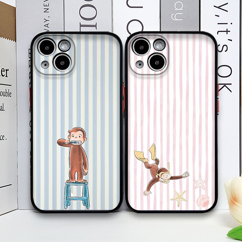 เคสโทรศัพท์ลายการ์ตูนลิงลายทาง - Phone Cases Y2K บทวิจารณ์และราคา