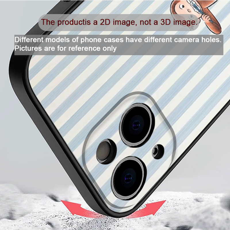 เคสโทรศัพท์ลายการ์ตูนลิงลายทาง - Phone Cases Y2K บทวิจารณ์และราคา